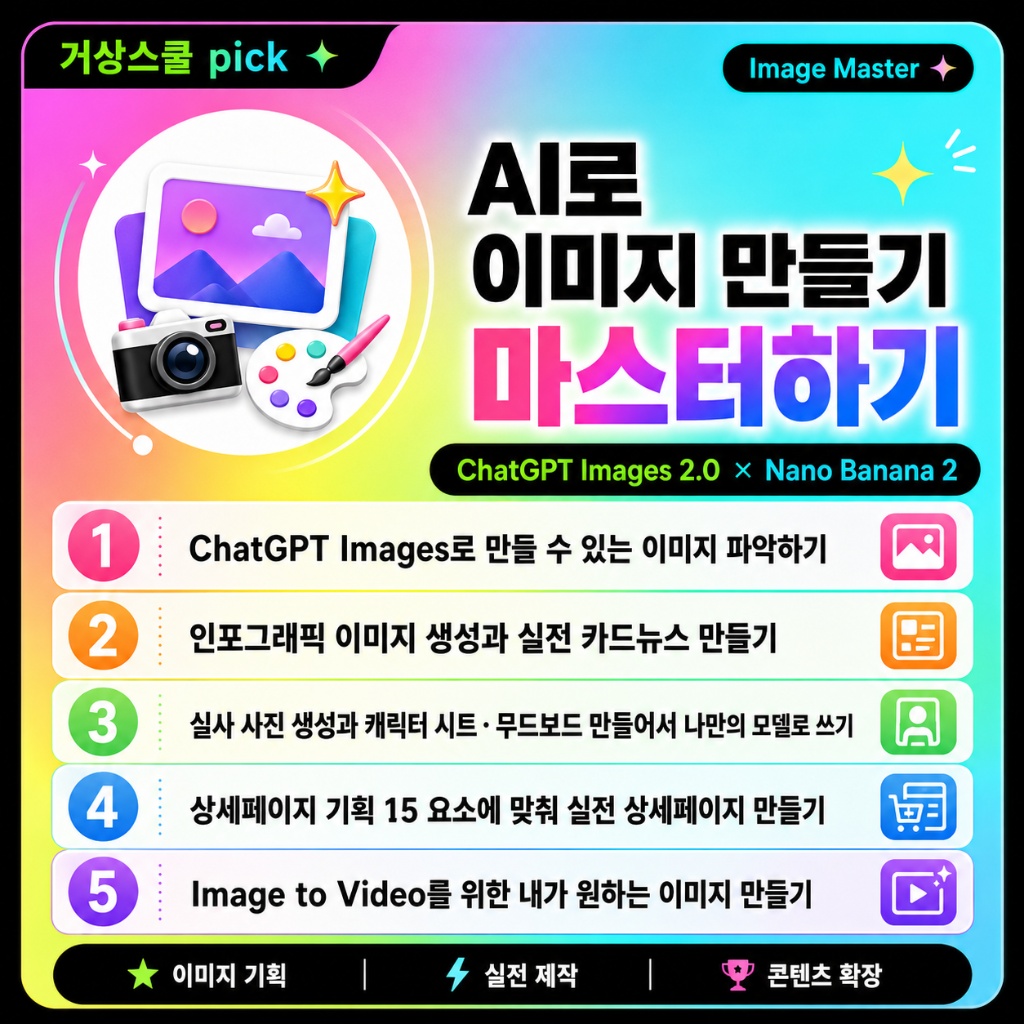 6주차 AI로 이미지 만들기 마스터하기