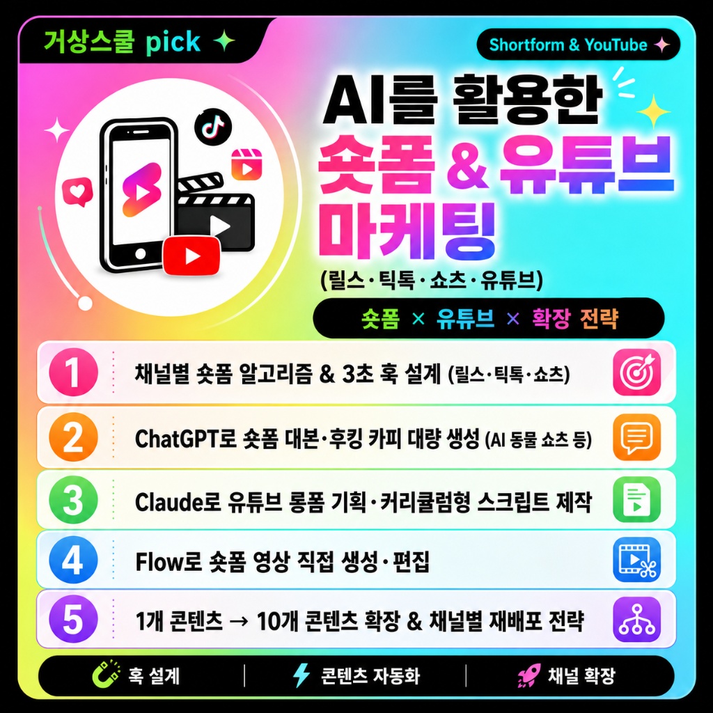 8주차 숏폼 & 유튜브 마케팅